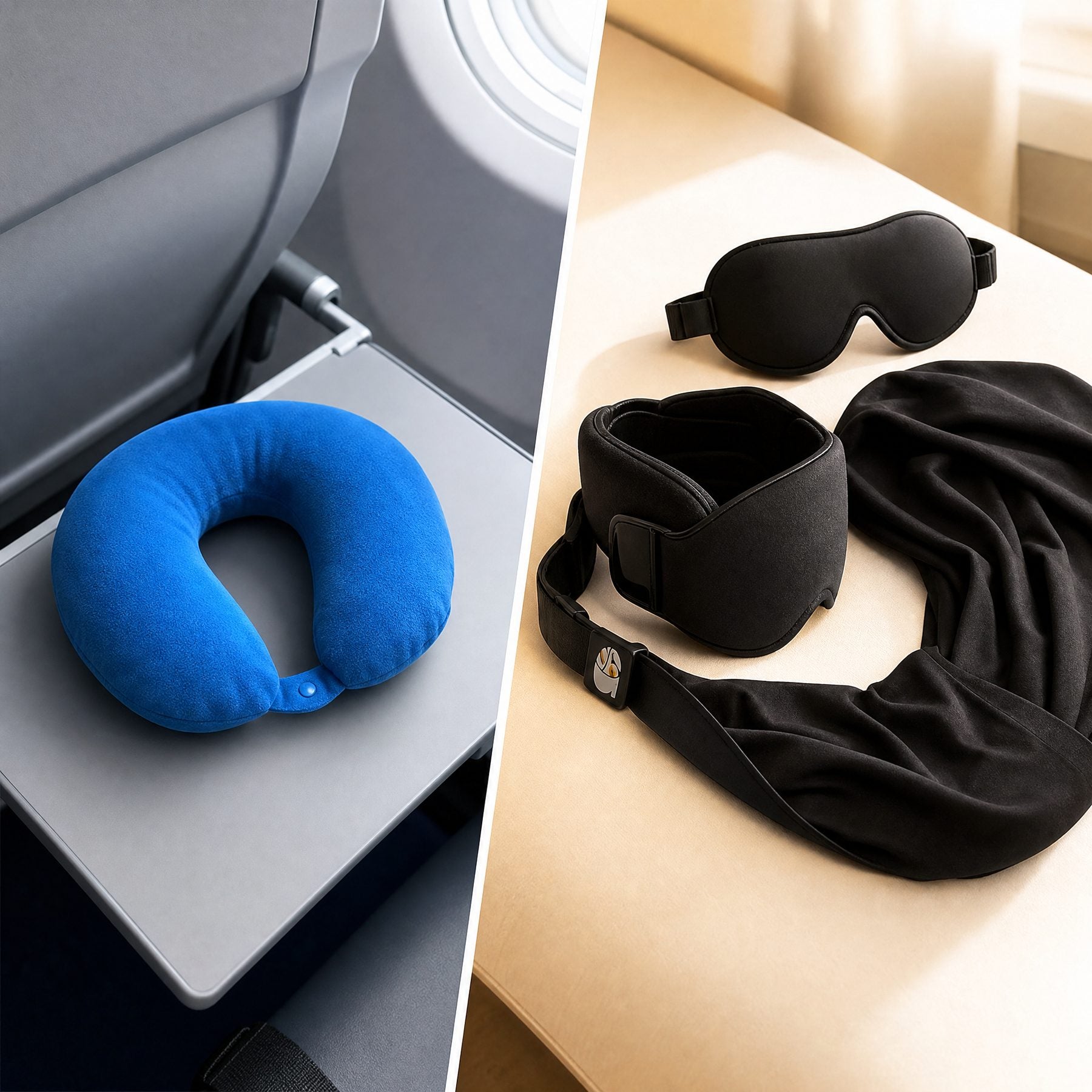 The airport pillow solves one problem. You have three.
